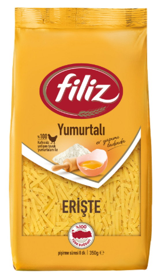 FİLİZ ERİŞTE 350 GR-YUMURTALI